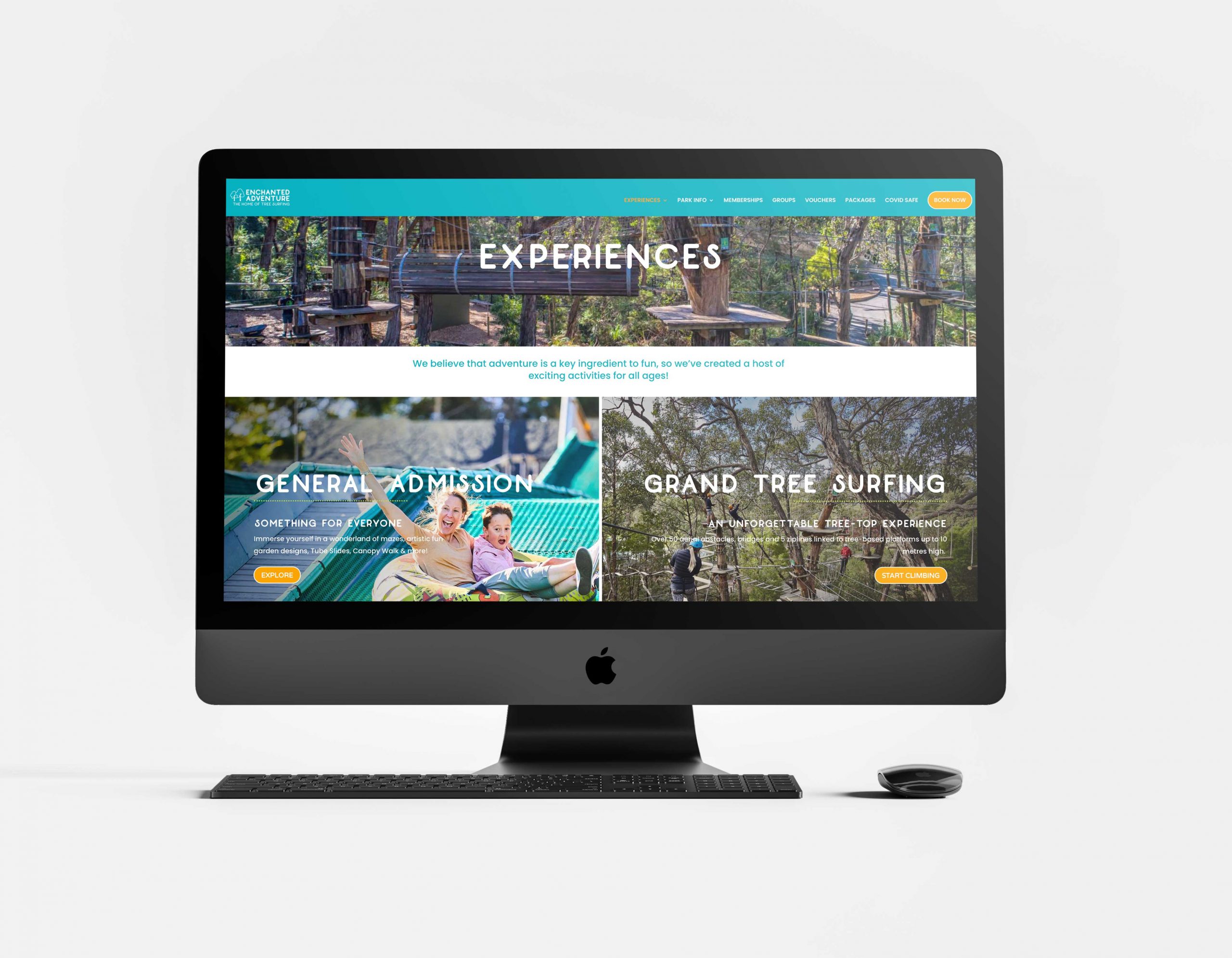 enchanted adventure website